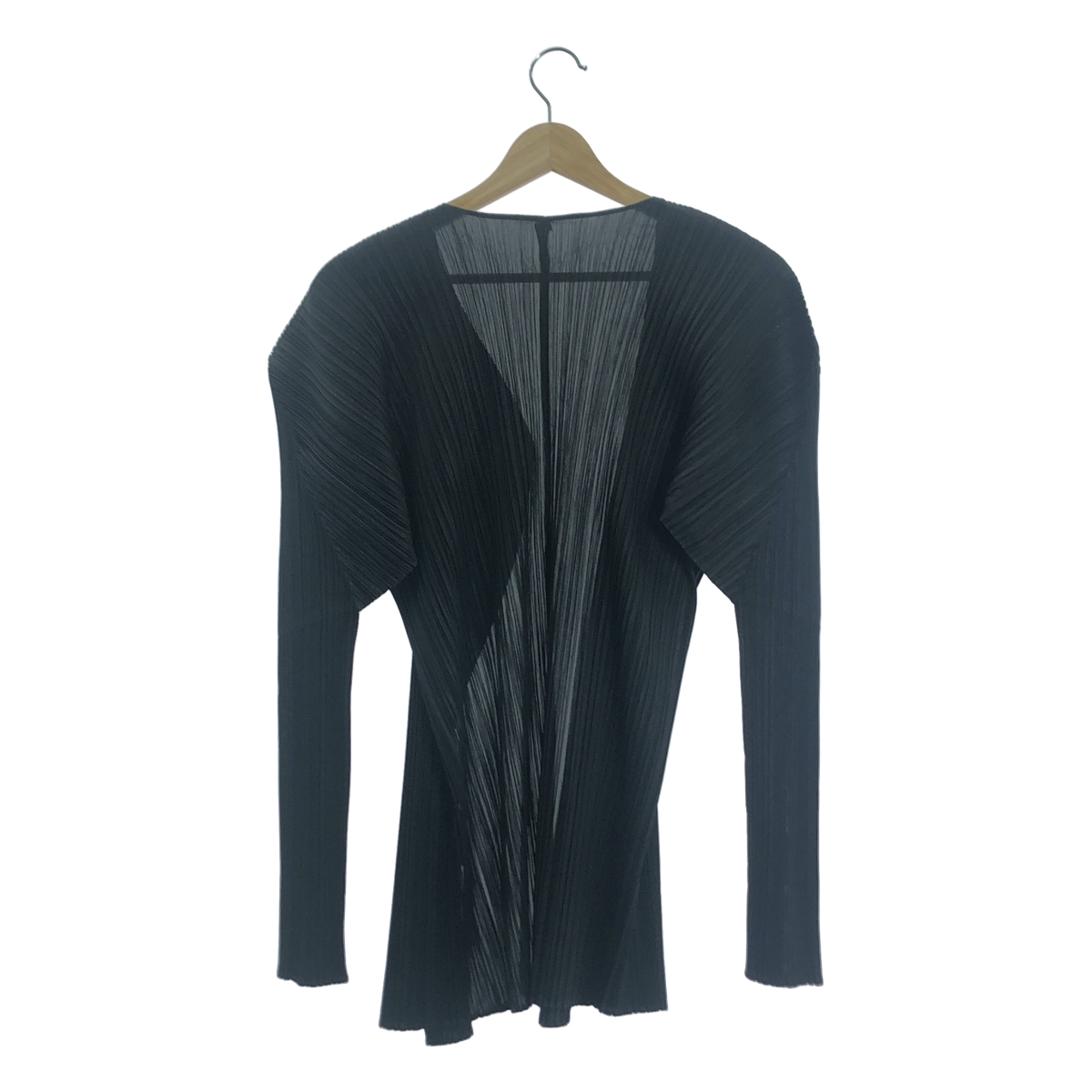 PLEATS PLEASE ISSEY MIYAKE / プリーツプリーズイッセイミヤケ ボタンレス プリーツ カーディガン