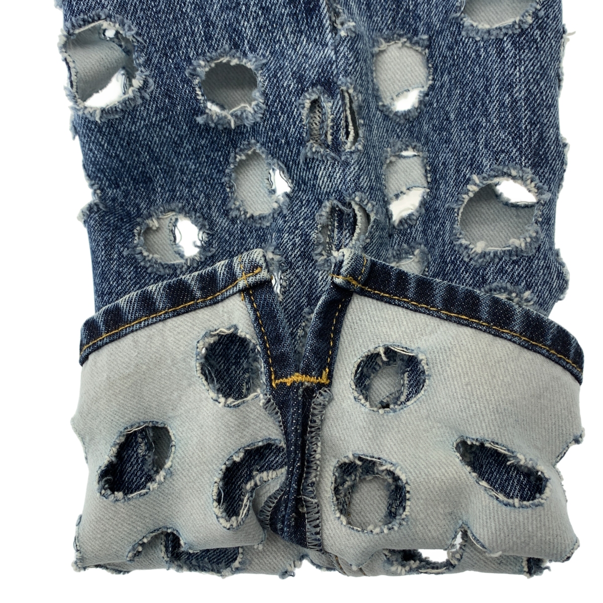 Maison Margiela / メゾンマルジェラ パンチング デニム パンツ