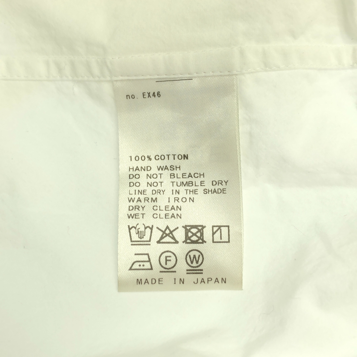 Plage / プラージュ Washer Long コットン ロング シャツ