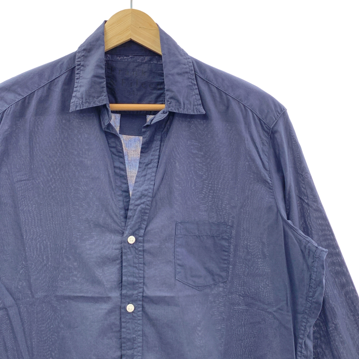 Frank&Eileen / フランクアンドアイリーン EILEEN Shirt Light Poplin アイリーン ライトポプリン シャツ