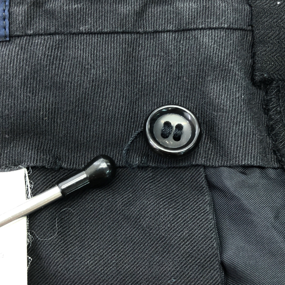 COMME des GARCONS HOMME / コムデギャルソンオム ウール リネン ヘリンボーン スラックス パンツ