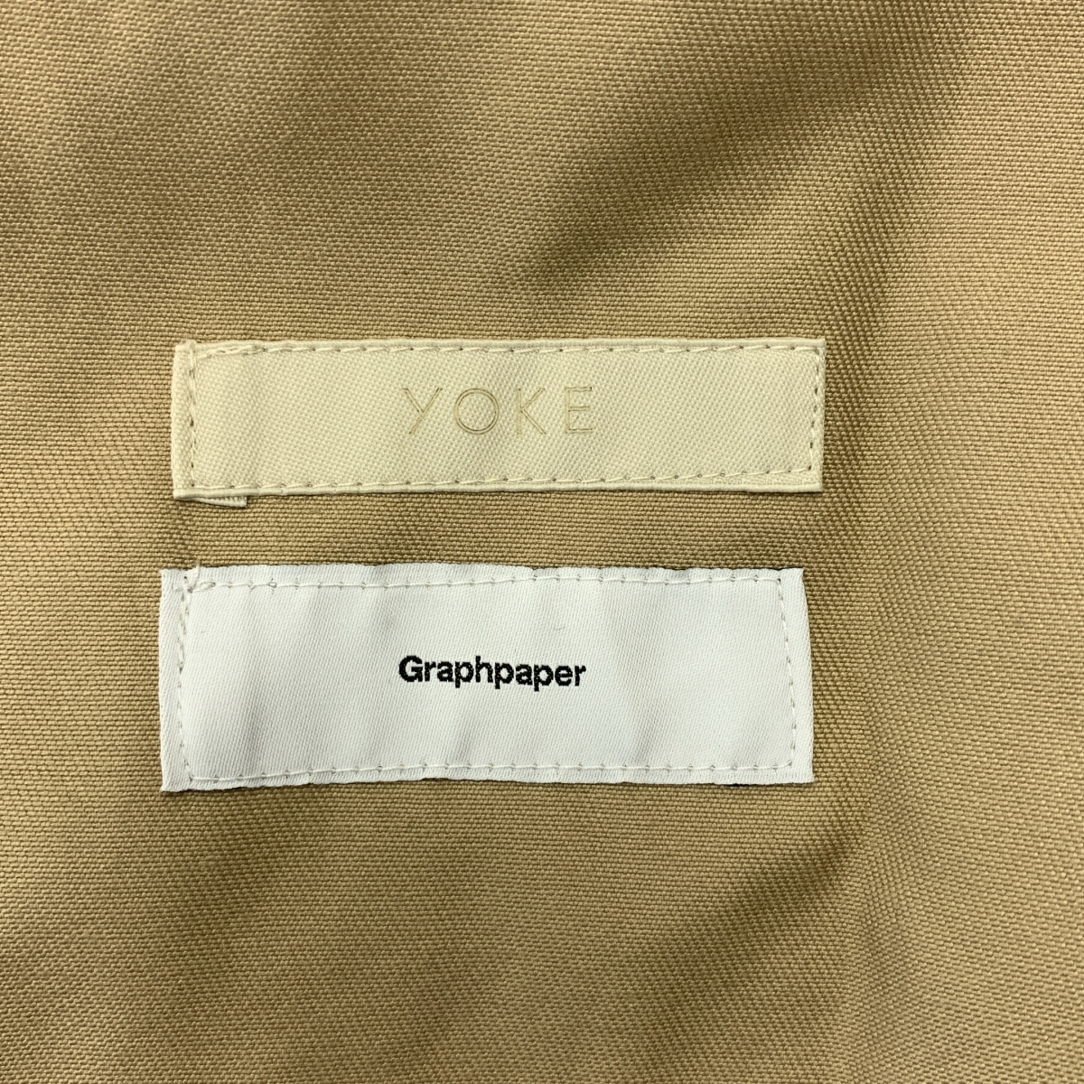 YOKE / ヨーク × Graphpaper / グラフペーパー 2Pleated Wide Trousers 2プリーツ ワイドトラウザー パンツ
