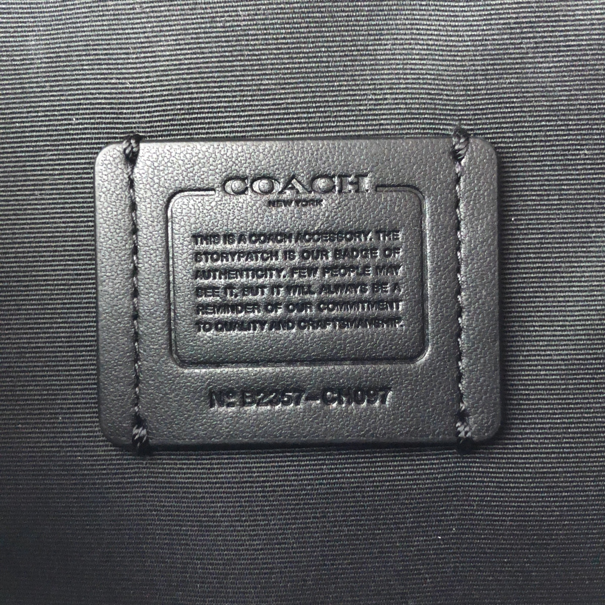 COACH / コーチ CH097 / スタントン クロスボディ・シグネチャー ジャカード ショルダーバッグ / ユニセックス