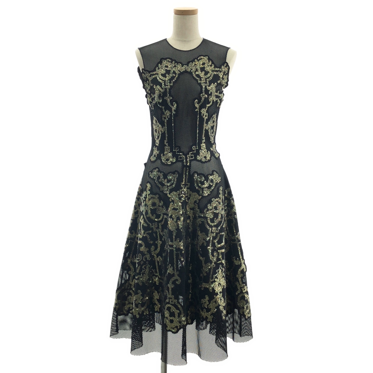 VIVIENNE TAM フラワーロングスカート SKIRT WITH FLOWER EMBROIDERY｜VIVIENNE TAM（ヴィヴィアンタム