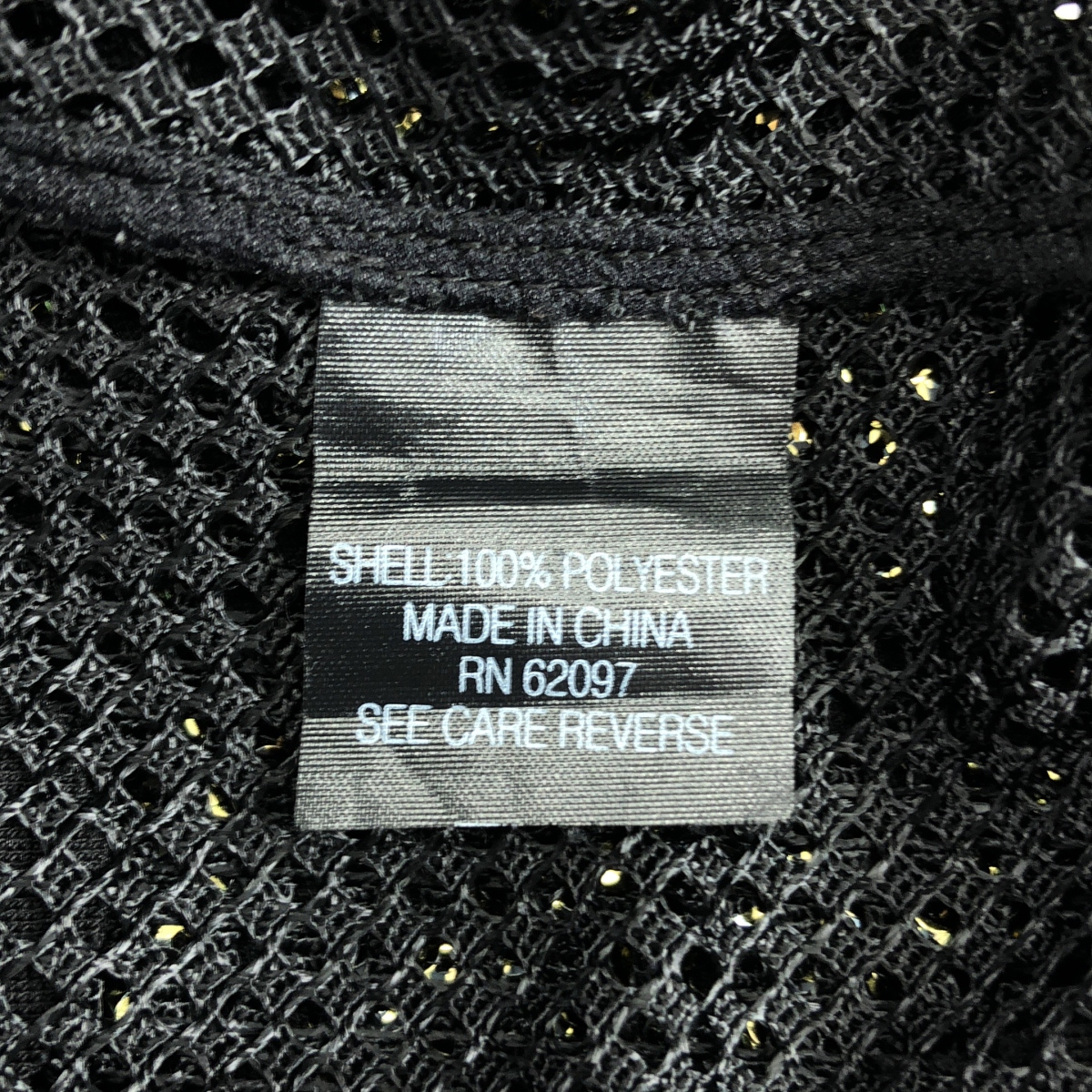 VIVIENNE TAM / ヴィヴィアンタム スパンコールデザイン ノースリーブ メッシュ ワンピース