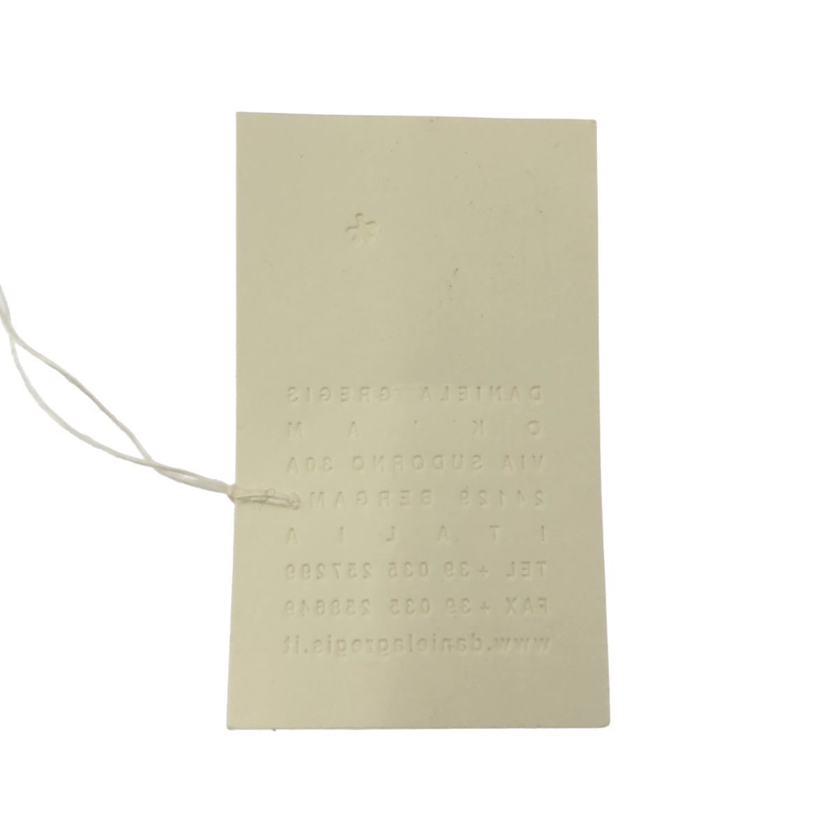 DANIELA GREGIS / ダニエラグレジス 裂き編み クラッチ ハンドバッグ