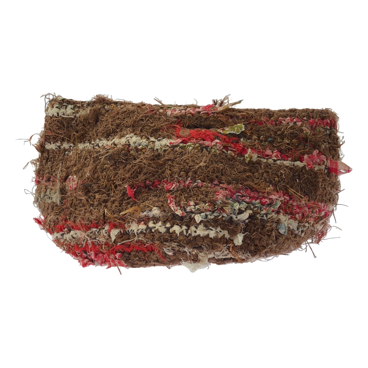 DANIELA GREGIS / ダニエラグレジス 裂き編み クラッチ ハンドバッグ