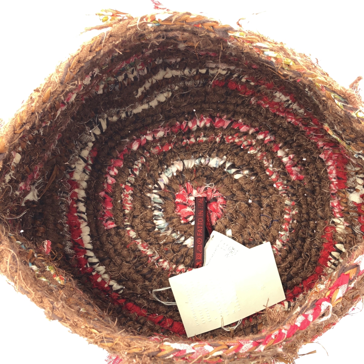 DANIELA GREGIS / ダニエラグレジス 裂き編み クラッチ ハンドバッグ