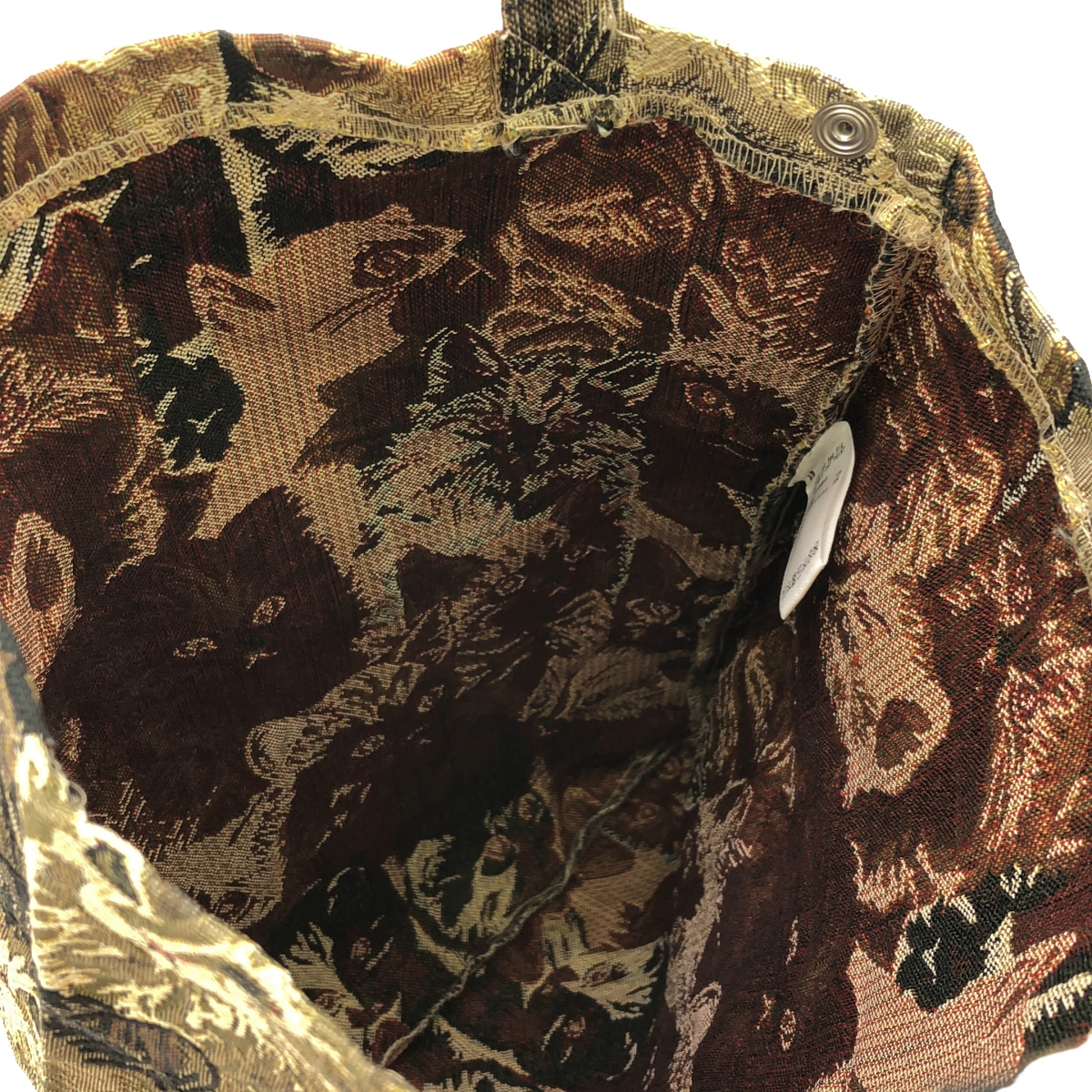 BLESS / ブレス cat bag big / ゴブラン ハンドバッグ