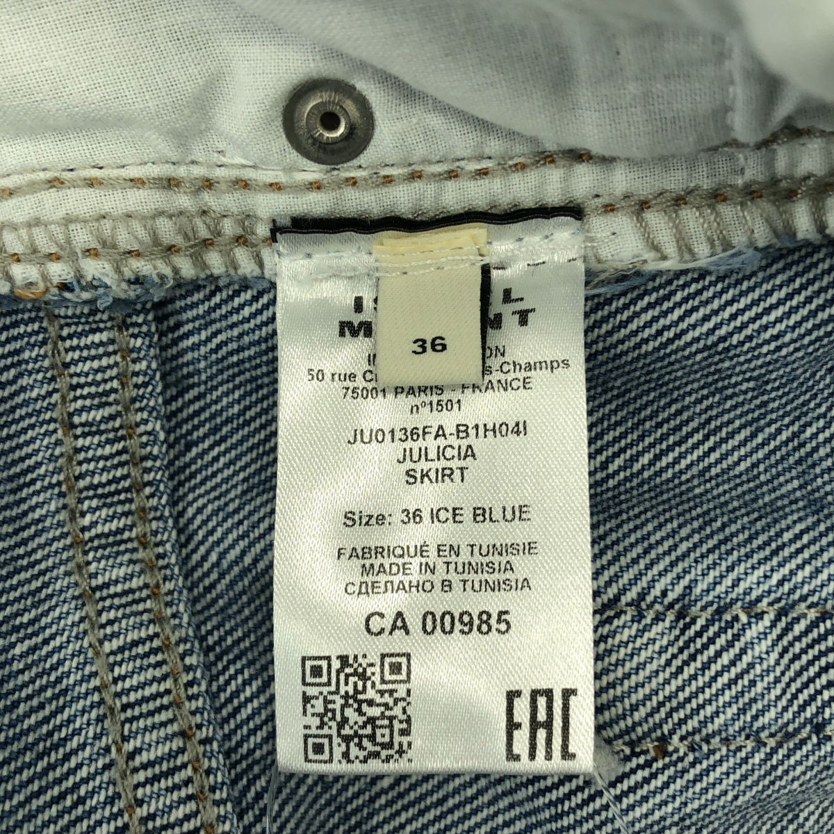 ISABEL MARANT / イザベルマラン Julicia デニム ロングスカート