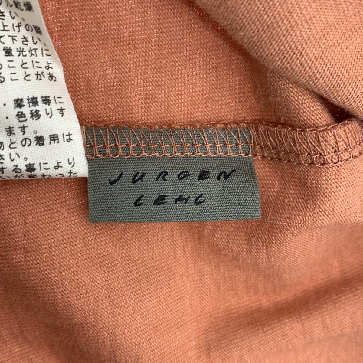 JURGEN LEHL / ヨーガンレール オーバーシルエット Tシャツ カットソー