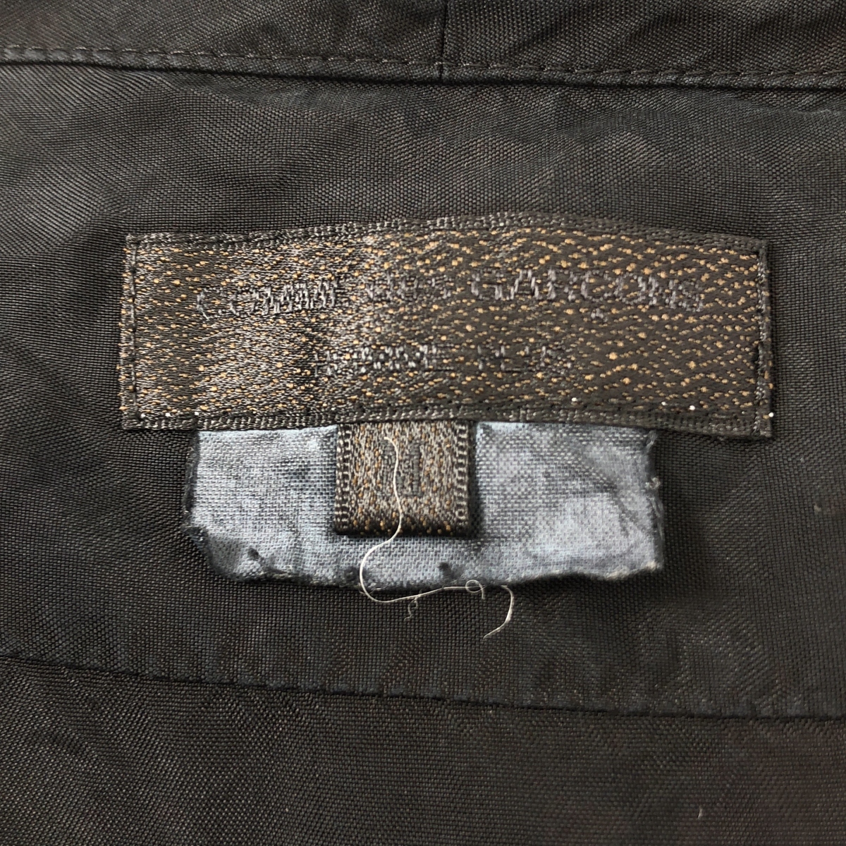 COMME des GARCONS HOMME PLUS / コムデギャルソンオムプリュス キュプラ フリル ノーカラーシャツ