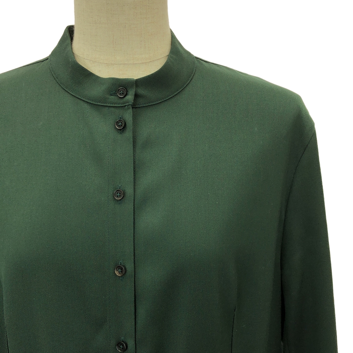 JIL SANDER / ジルサンダー ウール ウエストリボン ラップ ワンピース