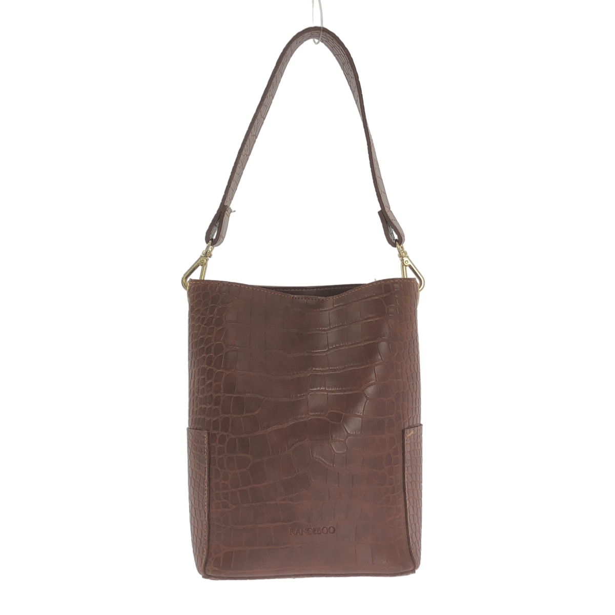 RANDEBOO / ランデブー クロコ型押し ショルダーバッグ