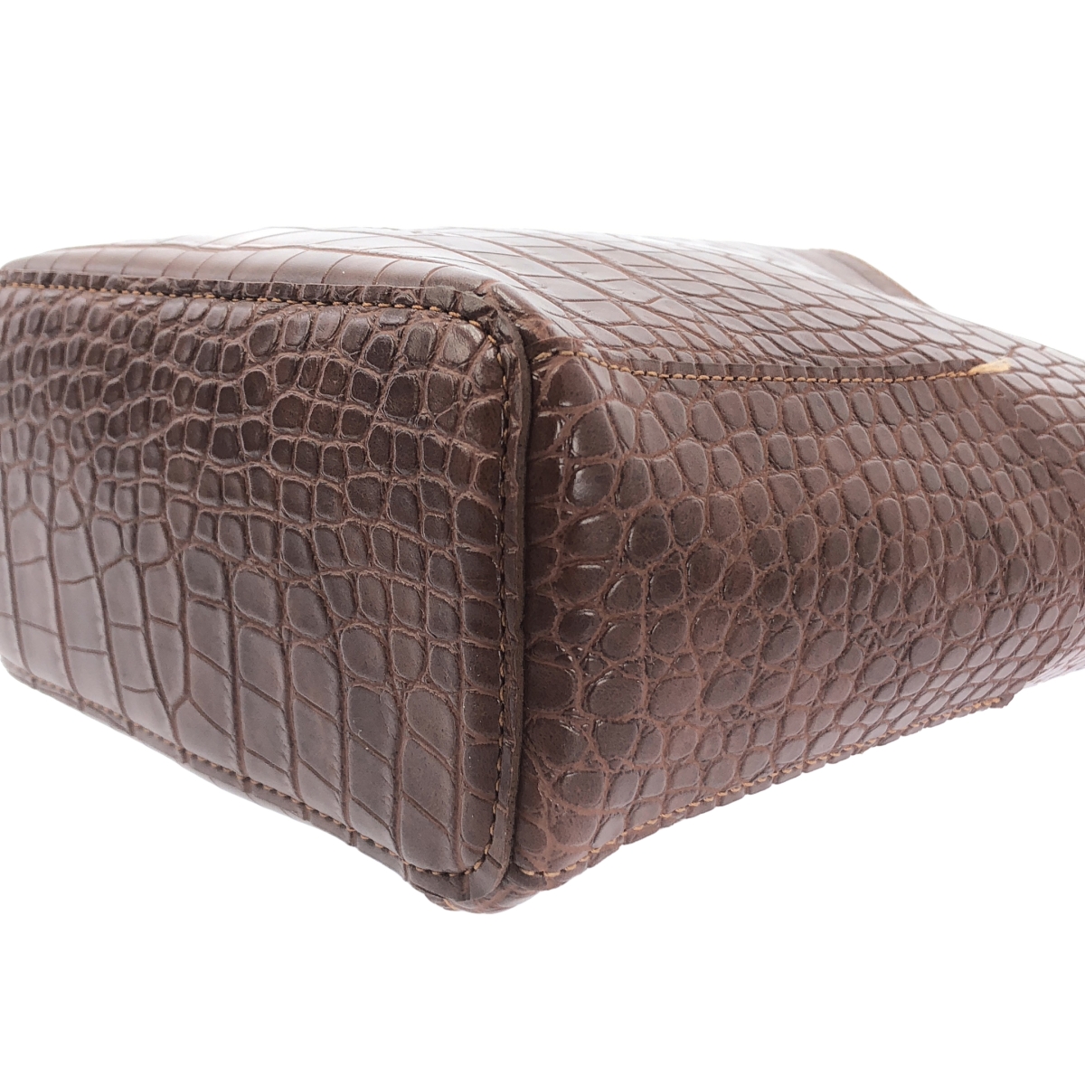 RANDEBOO / ランデブー クロコ型押し ショルダーバッグ