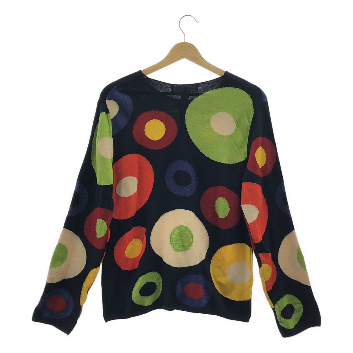 COMME des GARCONS SHIRT / コムデギャルソンシャツ ウール 総柄 プルオーバー ニット セーター