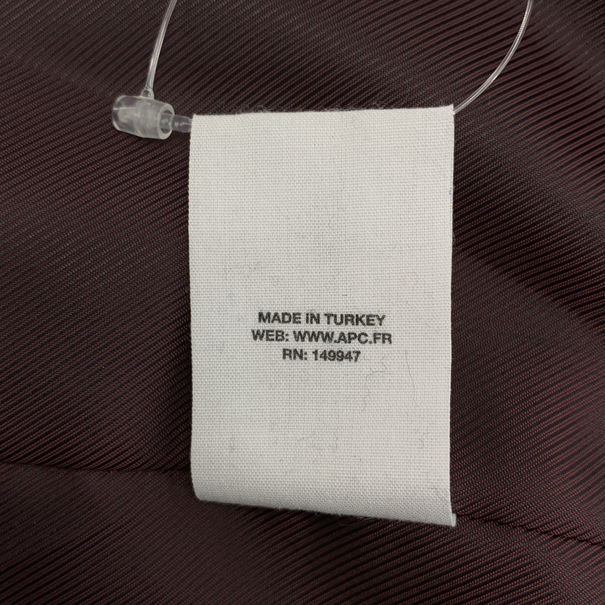 A.P.C. / アーペーセー レザー シングルライダースジャケット