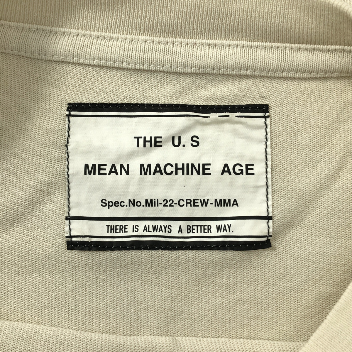 Framework / フレームワーク 【 mean machine age / ミーンマシーンエイジ 】別注 CROPPED LS TEE / オーバー カットソー