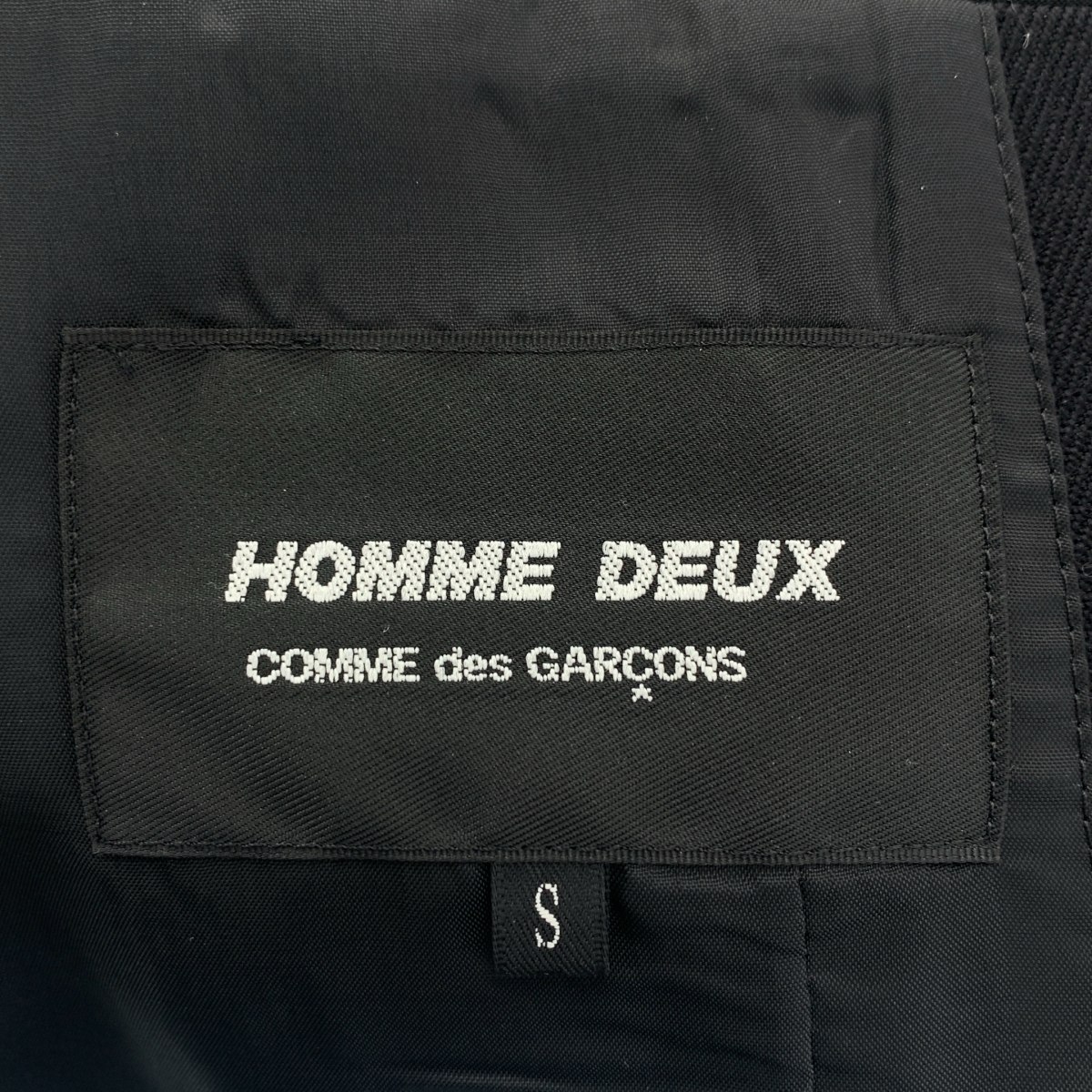COMME des GARCONS HOMME DEUX / コムデギャルソンオムドゥ ウール テーラードジャケット