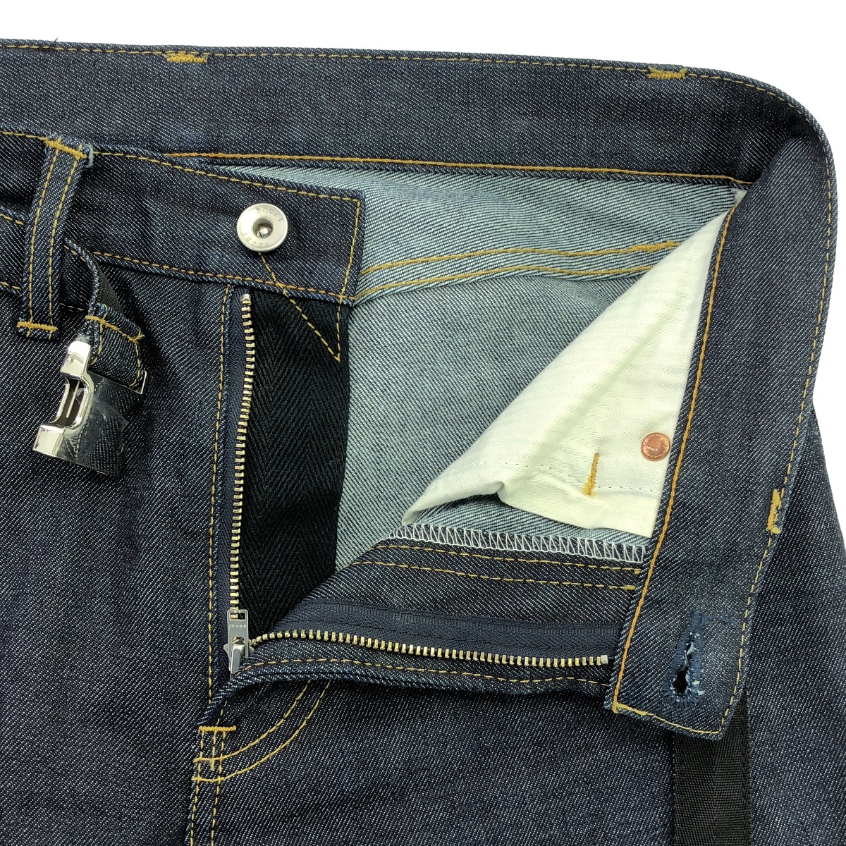 sacai / サカイ Slim Tapered Denim Pants ベルテッド スリム テーパード デニムパンツ