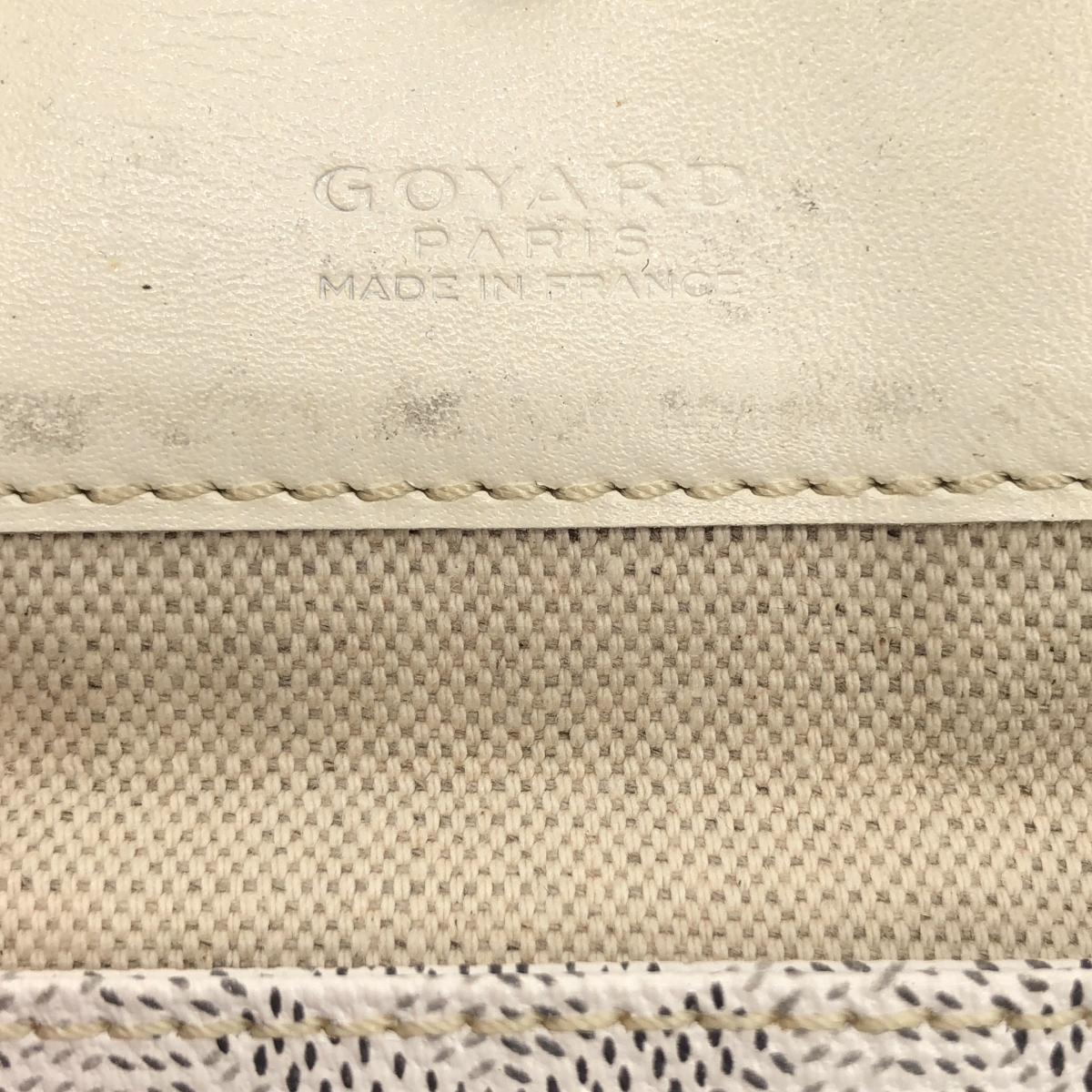 GOYARD / ゴヤール サンルイ PM / ポーチ付き レザー 総柄 ロゴ トートバッグ / ユニセックス