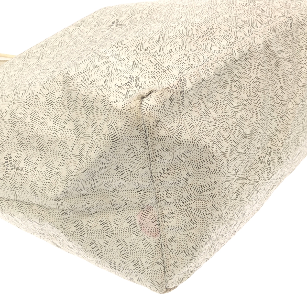 GOYARD / ゴヤール サンルイ PM / ポーチ付き レザー 総柄 ロゴ トートバッグ / ユニセックス