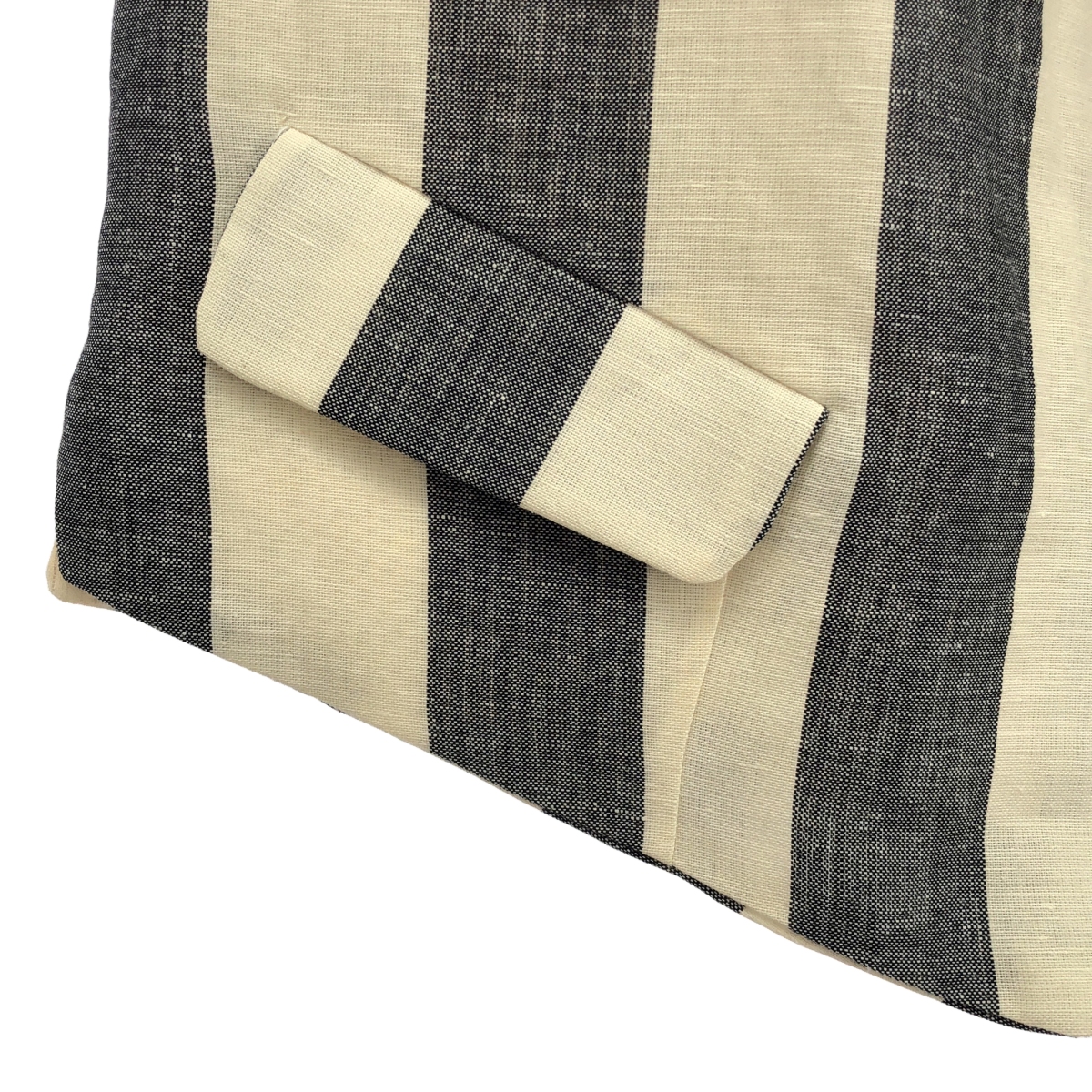 ARCHIVIO J.M.Ribot / アルキビオジェイエムリボット GL07/FXS / stripe gilet / ストライプ ジレ ベスト / 総裏地