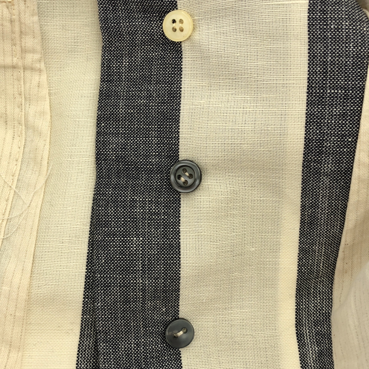 ARCHIVIO J.M.Ribot / アルキビオジェイエムリボット GL07/FXS / stripe gilet / ストライプ ジレ ベスト / 総裏地