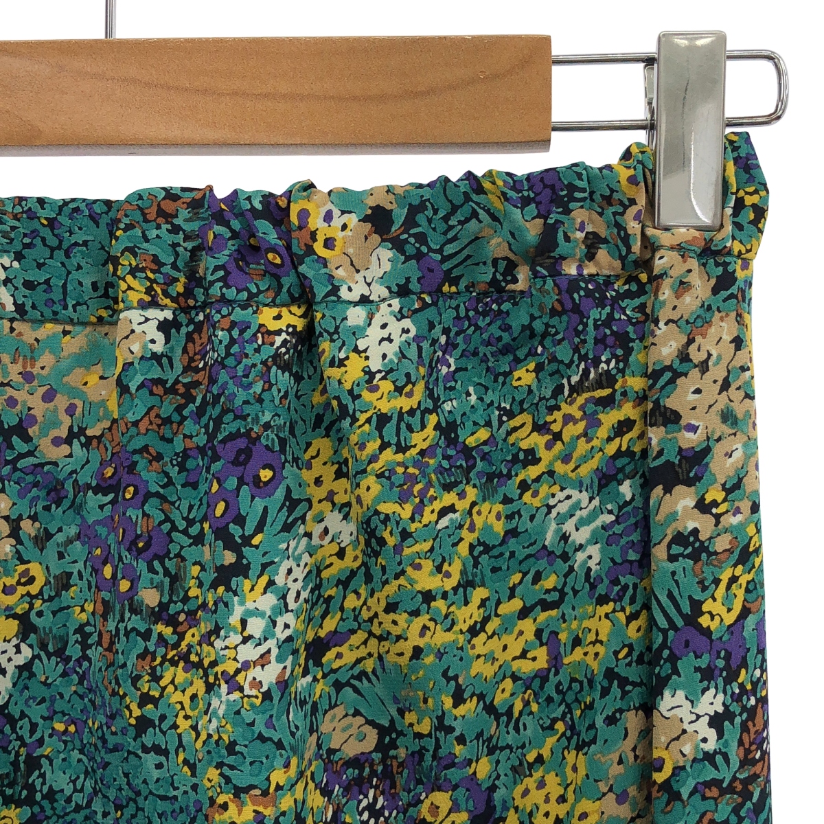 Drawer / ドゥロワー シルク フローラル オールインワン