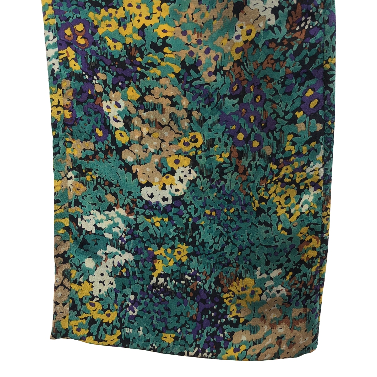 Drawer / ドゥロワー シルク フローラル オールインワン