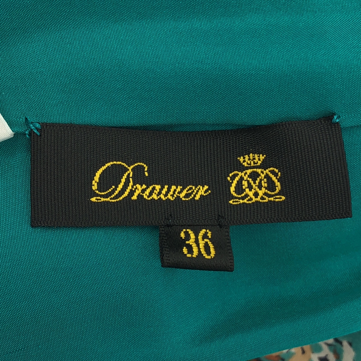 Drawer / ドゥロワー シルク フローラル オールインワン