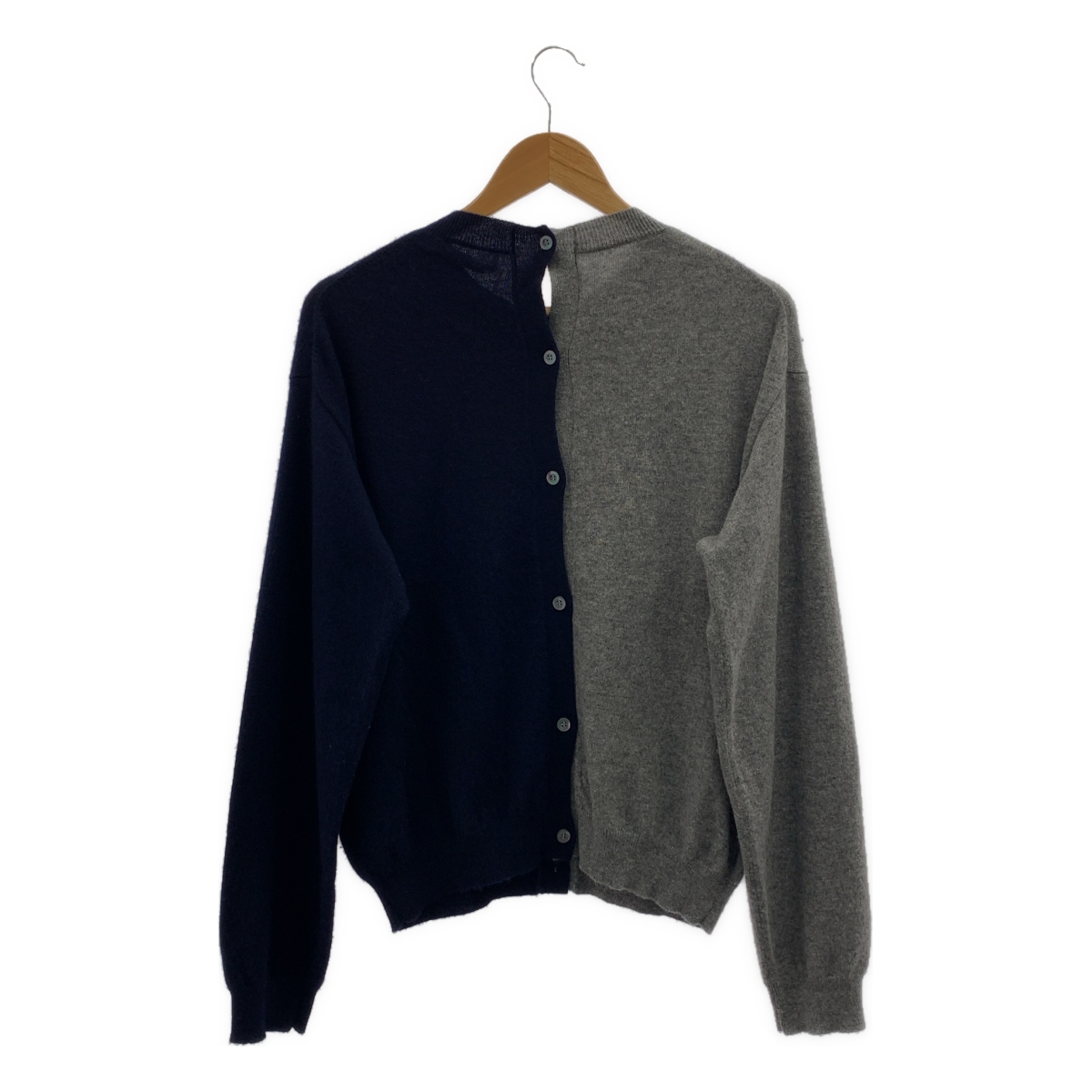 SOFIE D'HOORE / ソフィードール C-neck bicolor Cashmere Cardigan カシミヤ バイカラー カーディガン