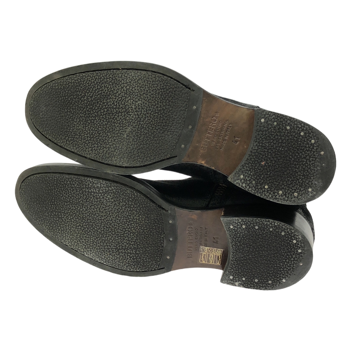 BUTTERO / ブッテロ スエードレザー サイドジップブーツ