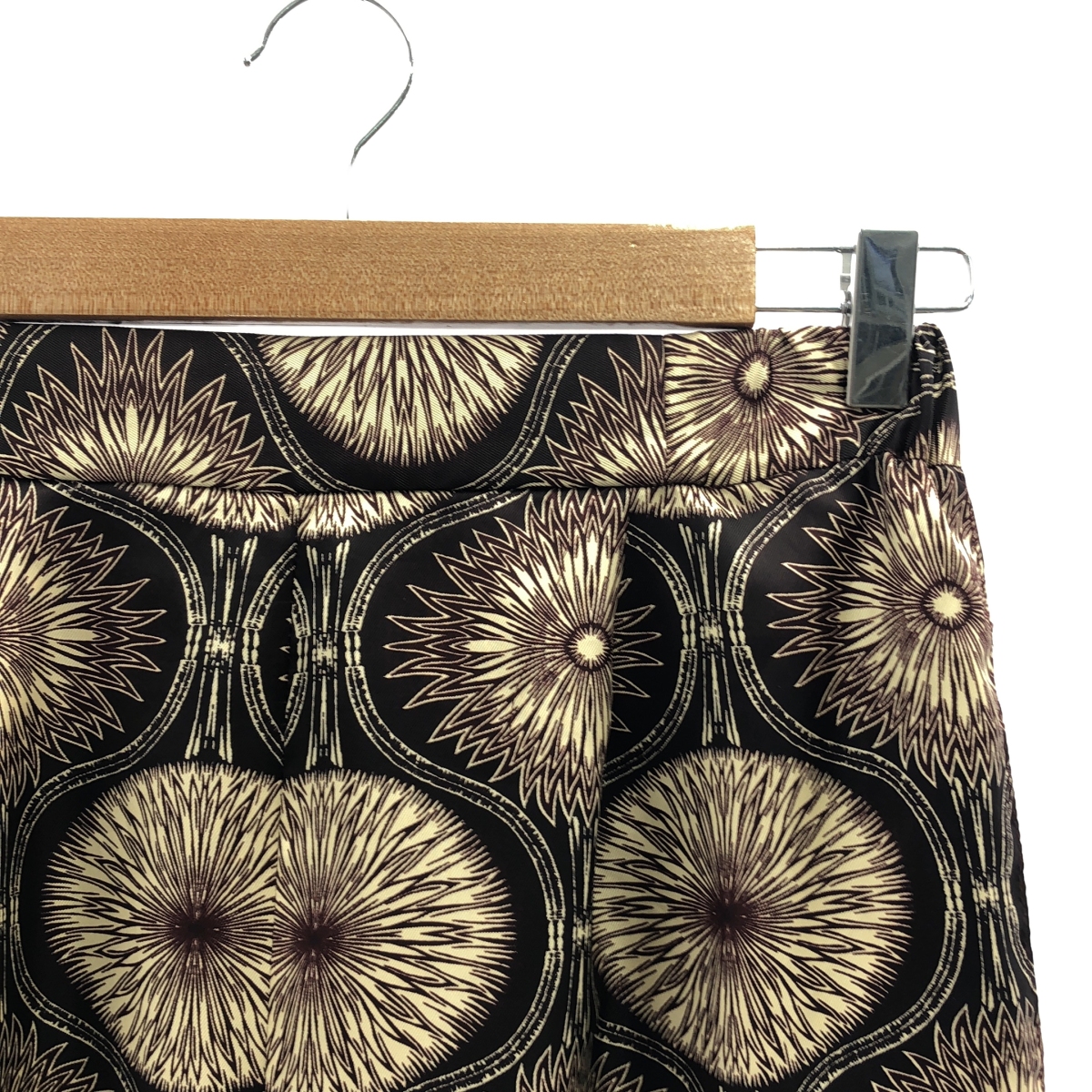 muller of yoshiokubo / ミュラーオブヨシオクボ GOURD TWILL PANTS / 総柄 ウエストゴム サイドライン イージーパンツ