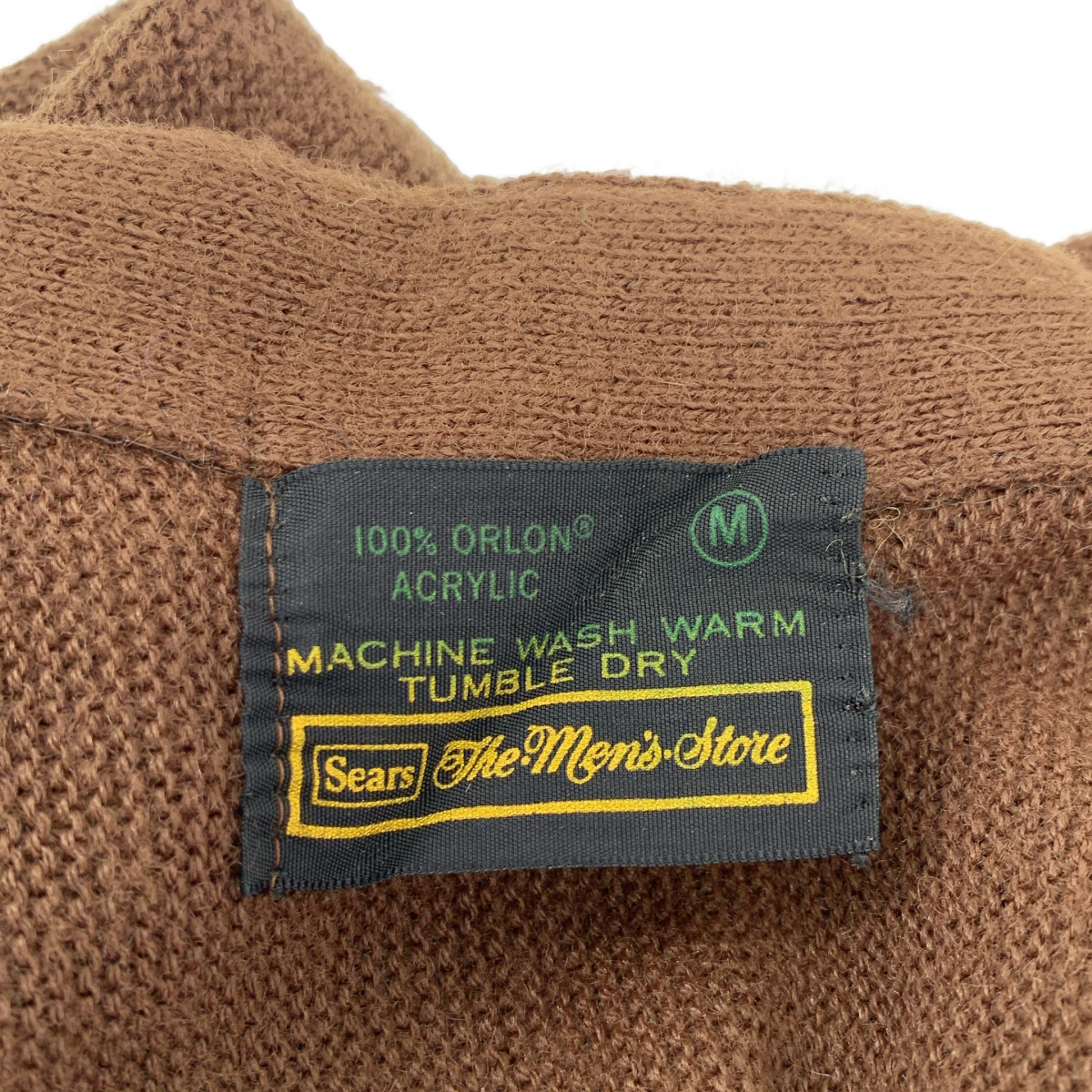 VINTAGE / ヴィンテージ古着 Sears シアーズ / 1970s アクリル カーディガン