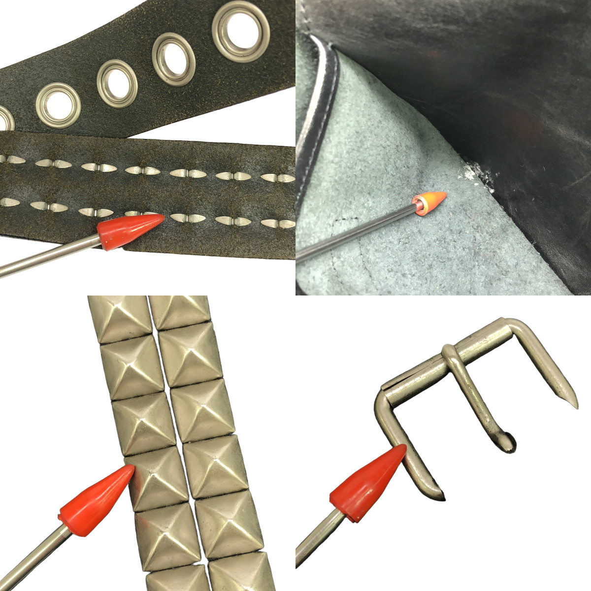 JUNYA WATANABE COMME des GARCONS / ジュンヤワタナベ スタッズ カウレザーバッグ