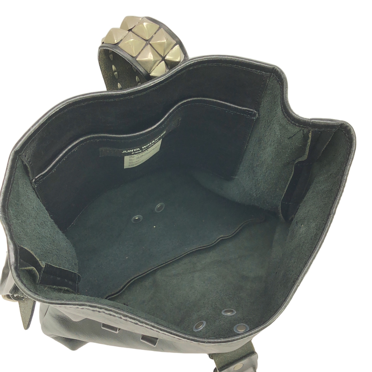 JUNYA WATANABE COMME des GARCONS / ジュンヤワタナベ スタッズ カウレザーバッグ