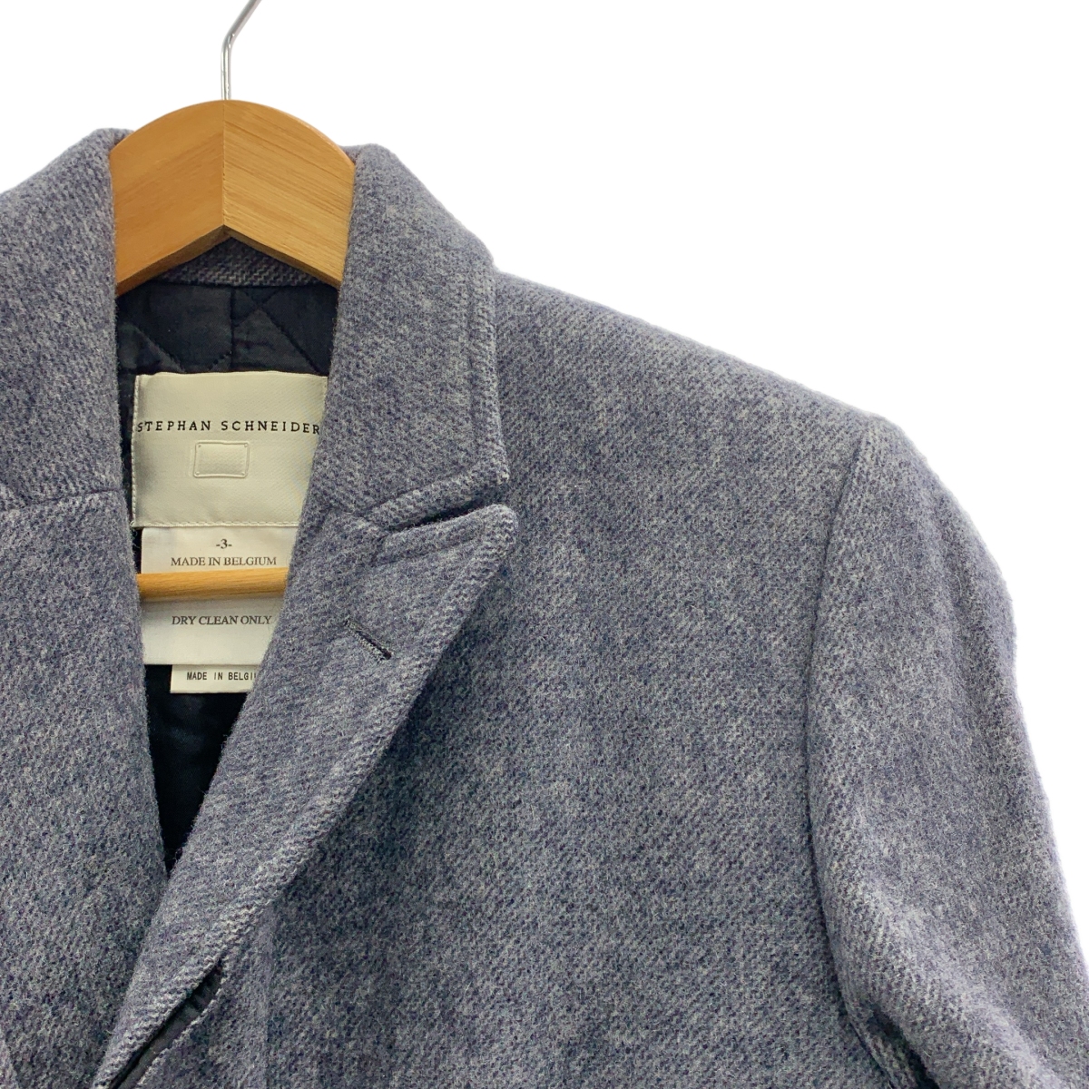 STEPHAN SCHNEIDER / ステファンシュナイダー ウール キルティング チェスターコート
