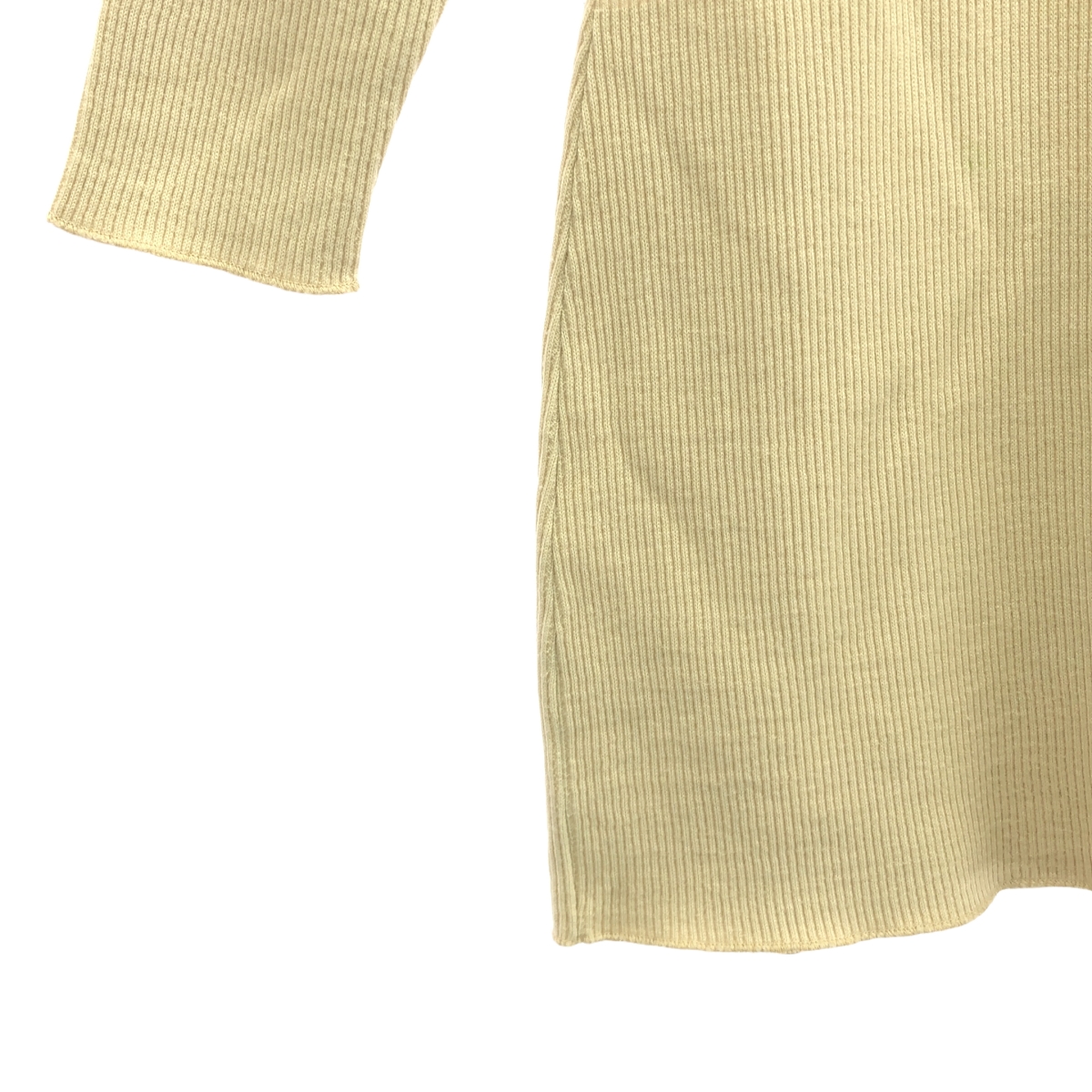 FUMIKA UCHIDA / フミカウチダ ヘンリーネック ウール リブニット