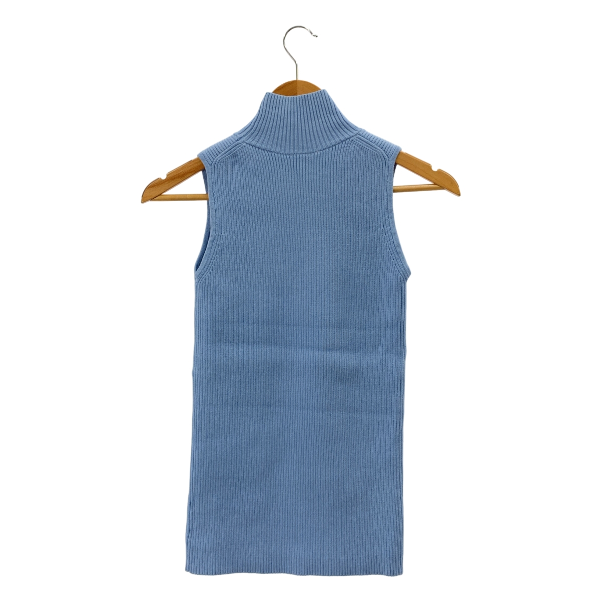 louren / ローレン ノースリーブ リブ ニット