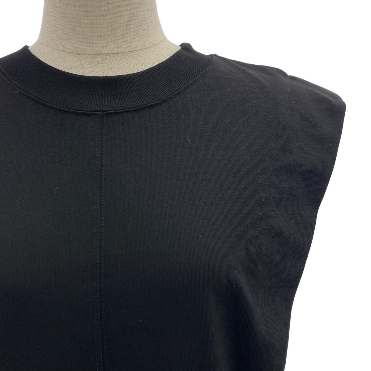 Mame Kurogouchi / マメクロゴウチ Cotton Jersey Sleeveless Dress / コットン ジャージー ドレス ワンピース