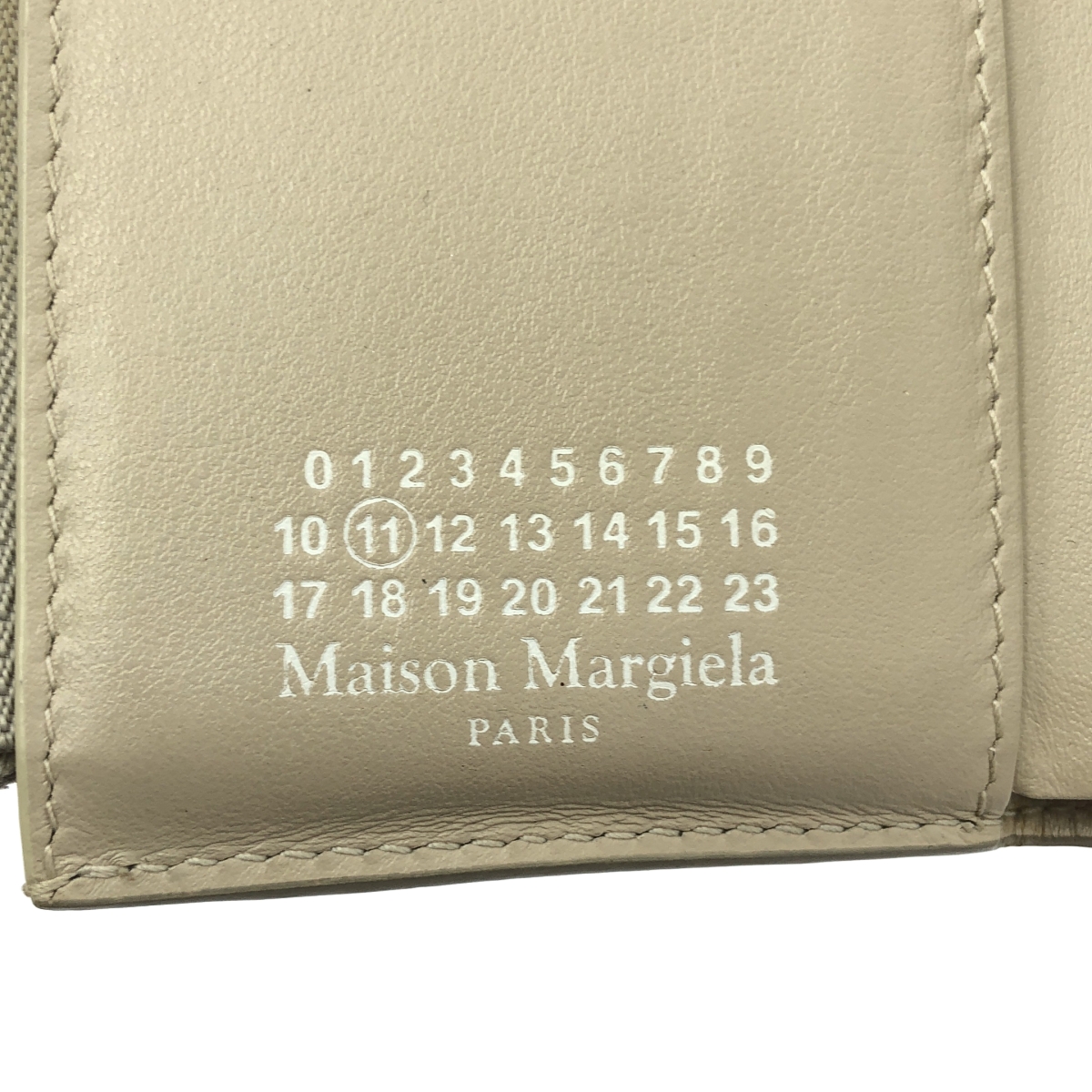 Maison Margiela / メゾンマルジェラ 三つ折り レザー エンベロープ ウォレット