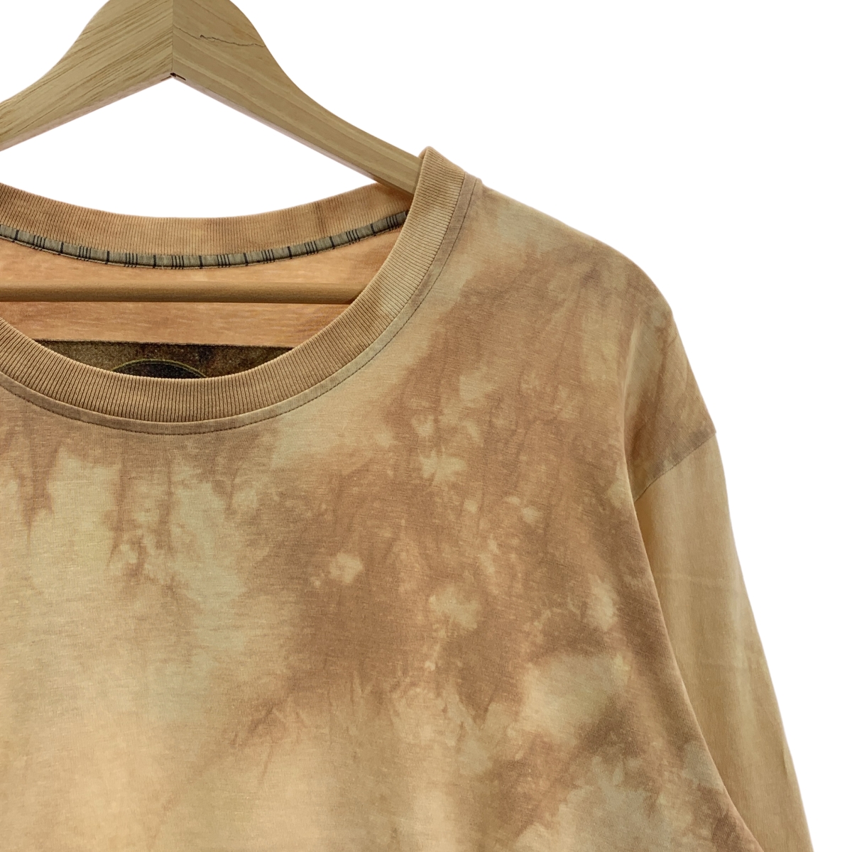 ziggy chen / ジギーチェン タイダイ 両面プリント クルーネック カットソー