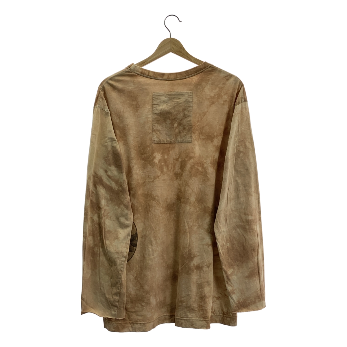 ziggy chen / ジギーチェン タイダイ 両面プリント クルーネック カットソー