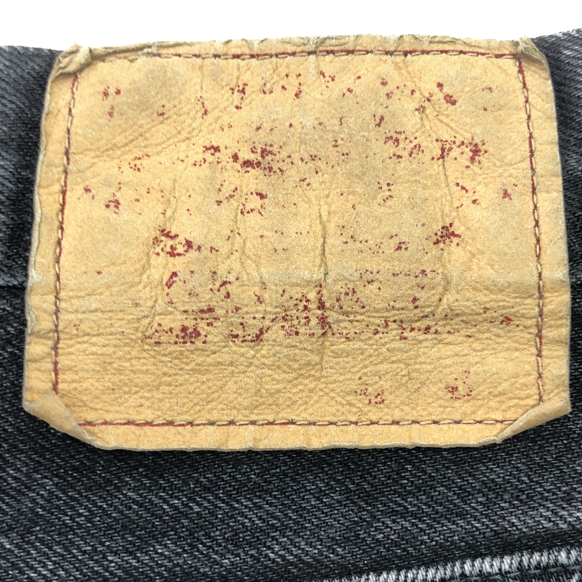 UNUSED / アンユーズド 14oz denim five pockets pants 14オンス ブラック デニムパンツ
