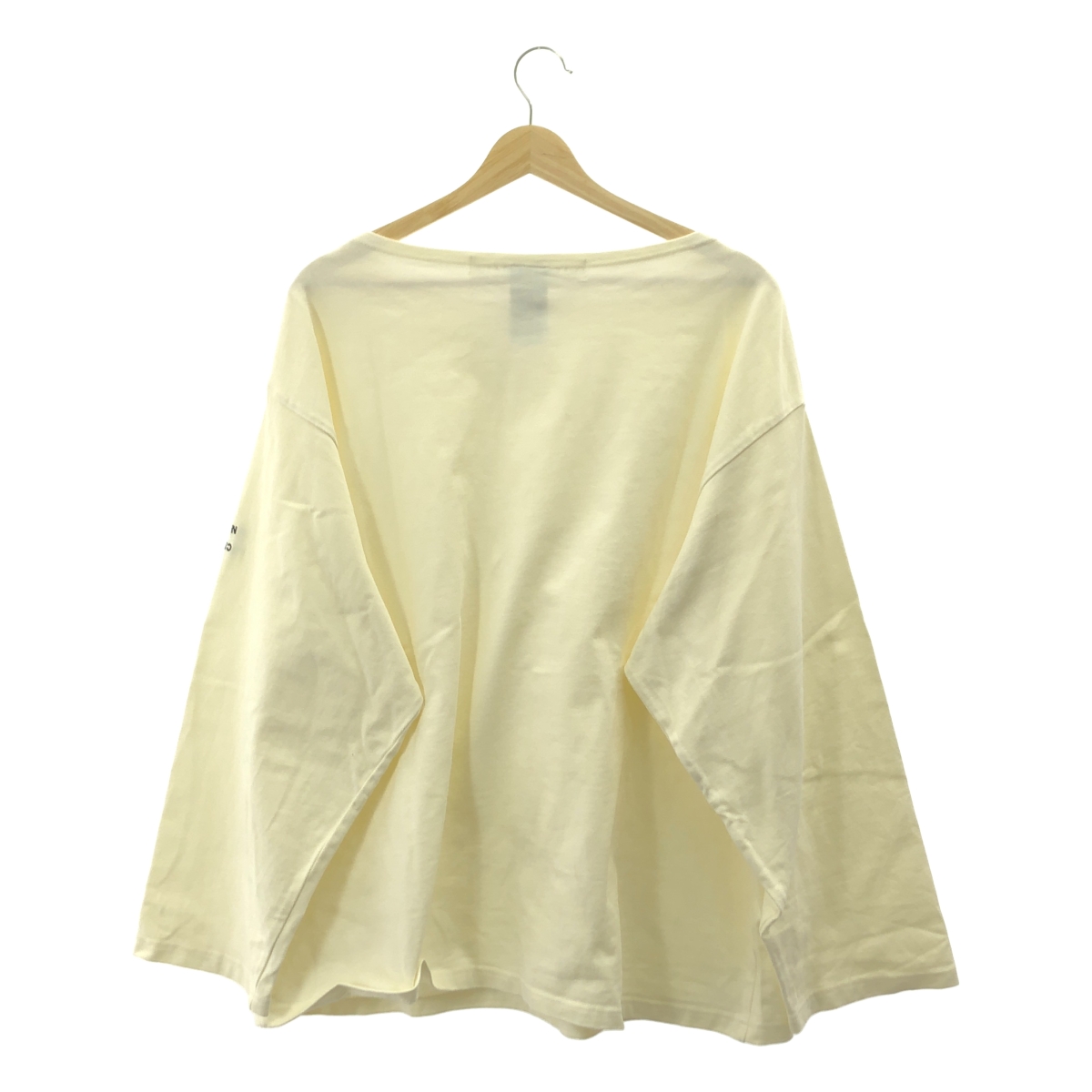 その他 CITEN / シテン コットン ワンポイントロゴ オーバー カットソー