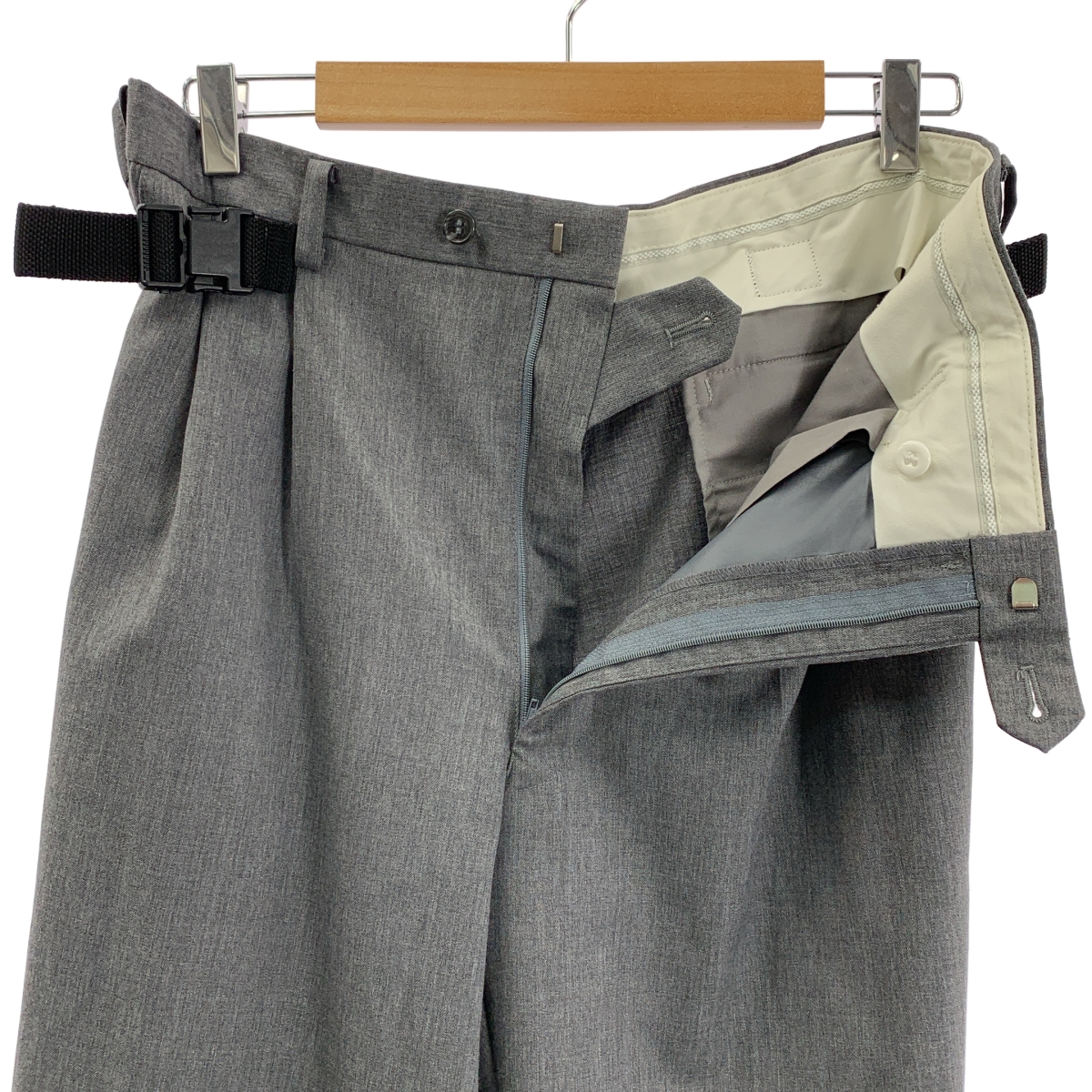 その他 Adjustment trousers short ウール アジャスター パンツ