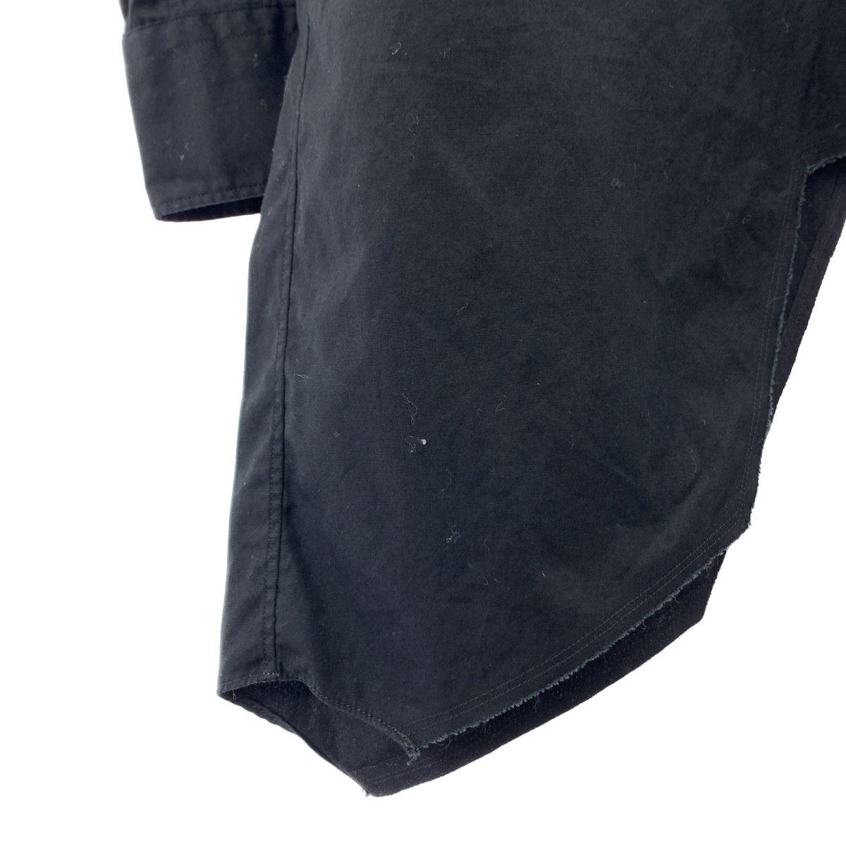 COMME des GARCONS HOMME PLUS / コムデギャルソンオムプリュス コットン 変形カット シャツ