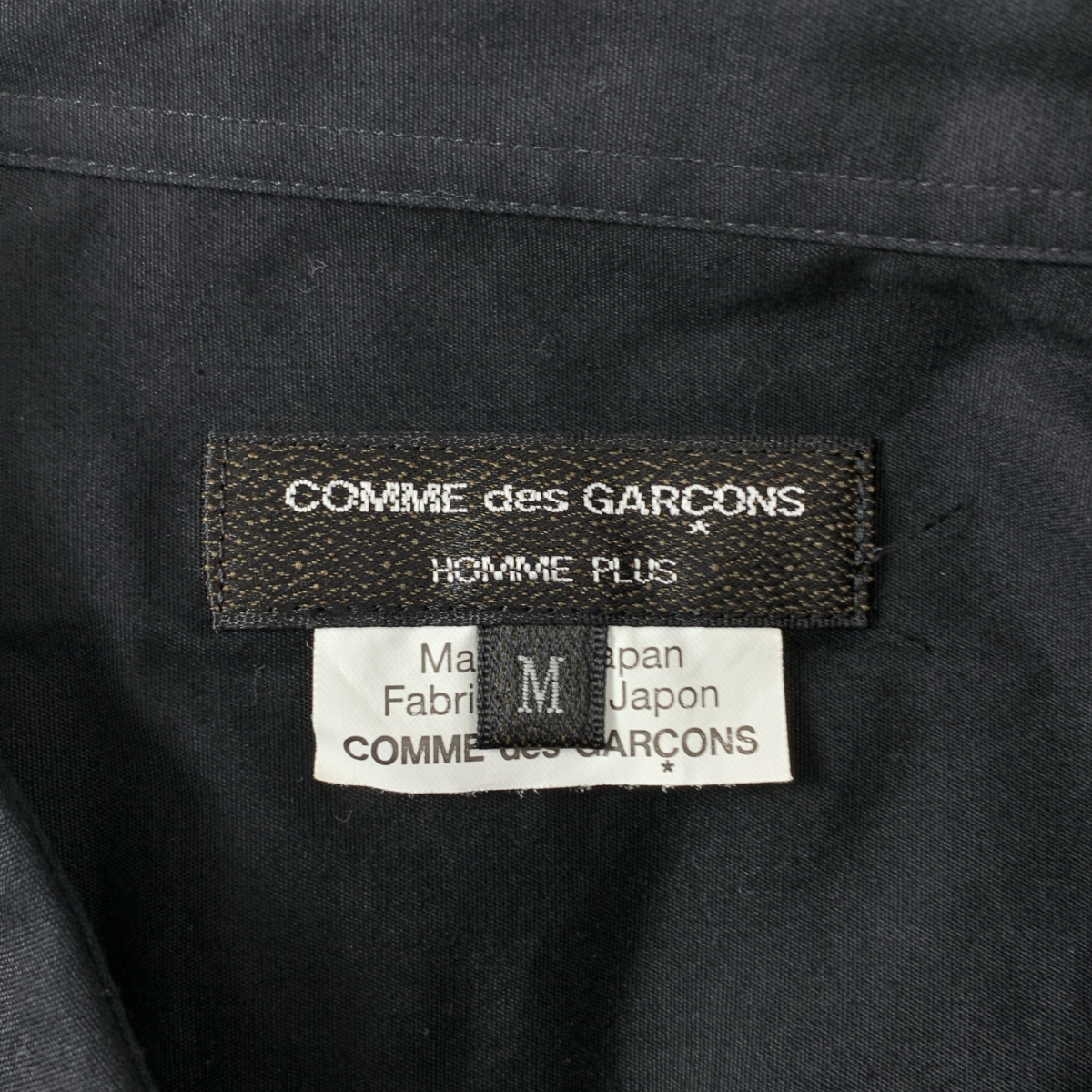 COMME des GARCONS HOMME PLUS / コムデギャルソンオムプリュス コットン 変形カット シャツ