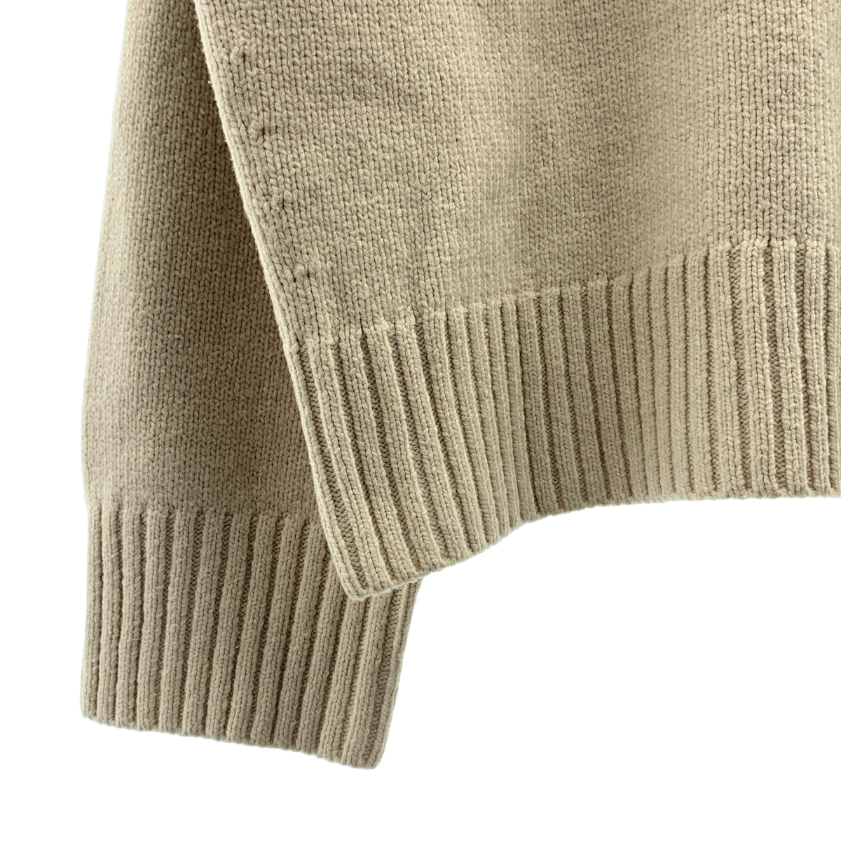 YLEVE / イレーヴ ウール クルーネック ニット セーター